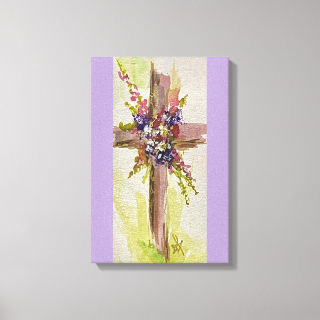 Lienzo Él ha resucitado  (Anverso)