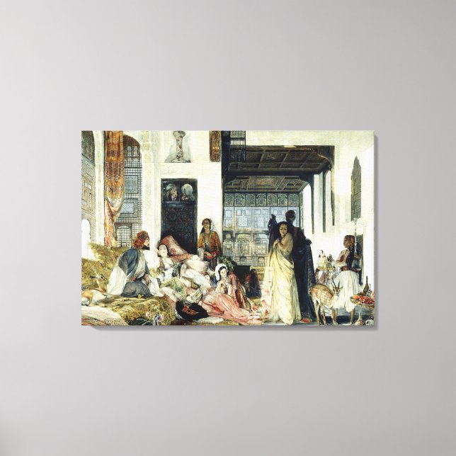 Lienzo El Harem (Anverso)