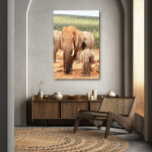 Lienzo El hermano mayor pequeño elefante Canvas enmarcado<br><div class="desc">African Wildlife Photography de Pathblazer Studios sobre este producto es un recordatorio perfecto para cualquiera que haya visitado África para ver la fauna africana y todas sus maravillas. Tenemos una gama de fotos originales y diseños hechos por personalizados para usted, así que siéntase libre de ver nuestra gama de productos...</div>