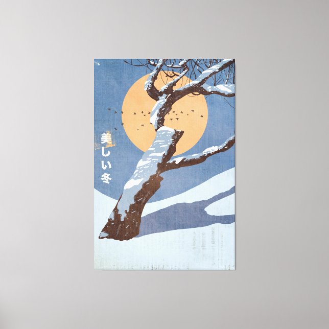 Lienzo El Hermoso Invierno (Anverso)