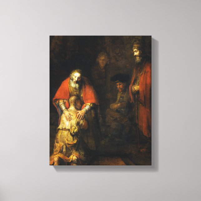 Lienzo El hijo pródigo (Anverso)