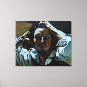 Lienzo El hombre desesperado por Gustave Courbet