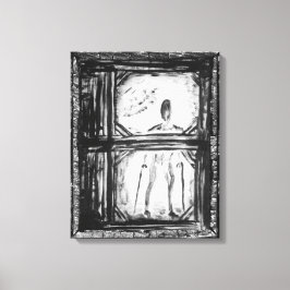 Lienzo El hombre golpeado