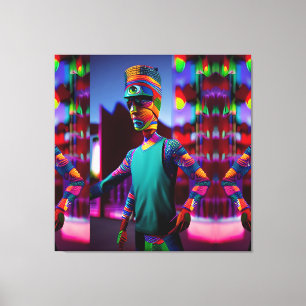 Lienzo El Hombre Que Arañó Mi Café - Ken Gage Art