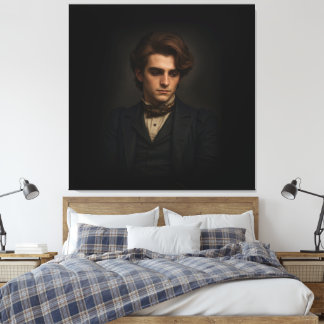 Lienzo El hombre victoriano