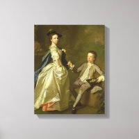 El Honorable. Rachel Hamilton y su hermano