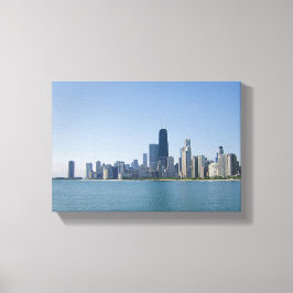 Lienzo El horizonte de Chicago