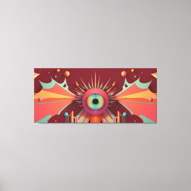 Lienzo El horizonte del sueño Ken Gage Fantasy OpArt (Anverso)