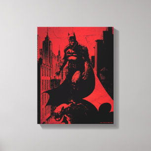 Lienzo El Ilustracion del cómic de Batman
