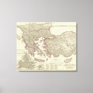 Lienzo El Imperio Bizantino hasta el Xite