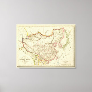 Lienzo El imperio chino y Japón