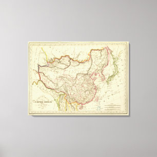 Lienzo El imperio y el Japón chinos