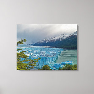 Lienzo El impresionante glaciar Perito Moreno