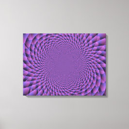 Lienzo El infinito es púrpura