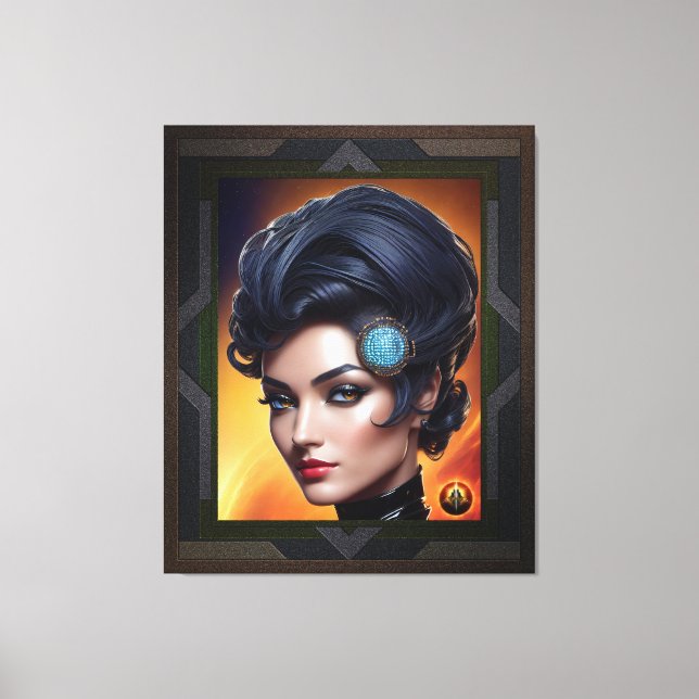 Lienzo El ingeniero de comunicaciones Evoratae Dinecatcio (Anverso)