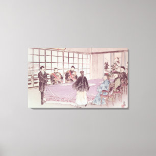 Lienzo El japonés ayuda Yo-TSO y el Mou-Tsou