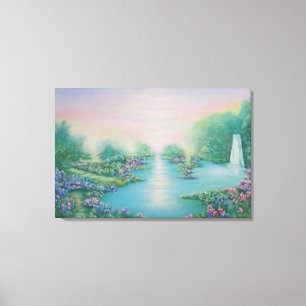 Lienzo El jardín de Eden 2011