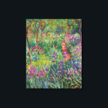 Lienzo El Jardín Iris De Giverny De Claude Monet<br><div class="desc">El jardín Iris de Giverny pintado por Claude Monet. Alrededor de 1900. Esta imagen es de dominio público.</div>