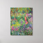 Lienzo El Jardín Iris De Giverny De Claude Monet<br><div class="desc">El jardín Iris de Giverny pintado por Claude Monet. Alrededor de 1900. Esta imagen es de dominio público.</div>