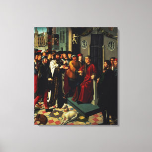 Lienzo El juicio de Cambyses, 1498