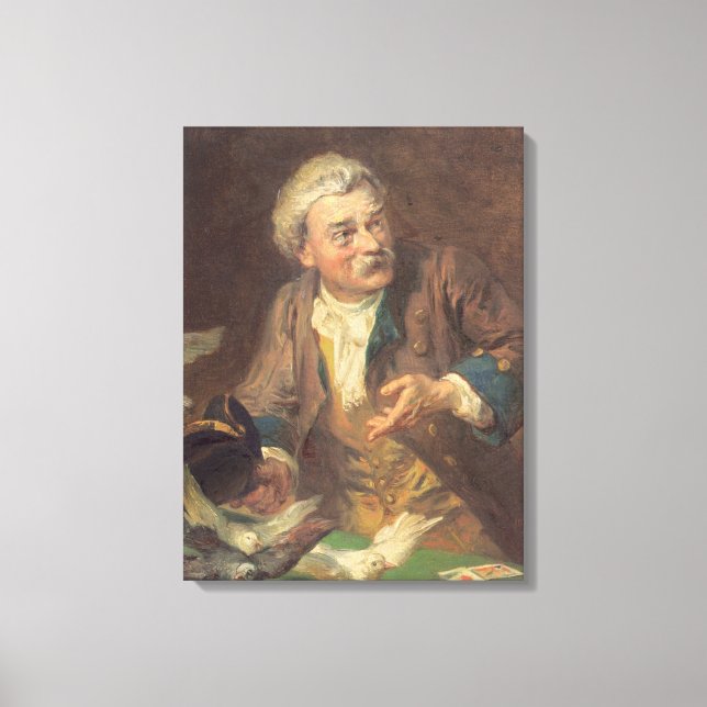 Lienzo El jurado (aceite sobre lienzo) (par de 124492) (Anverso)