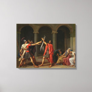 Lienzo El juramento de Horatii, 1784