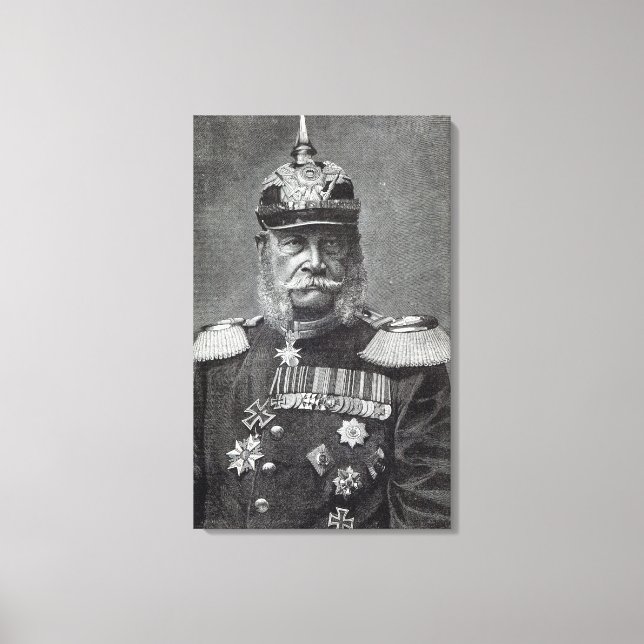 Lienzo El Kaiser Wilhelm, de la 'Hora de Ocio', 1888 (Anverso)