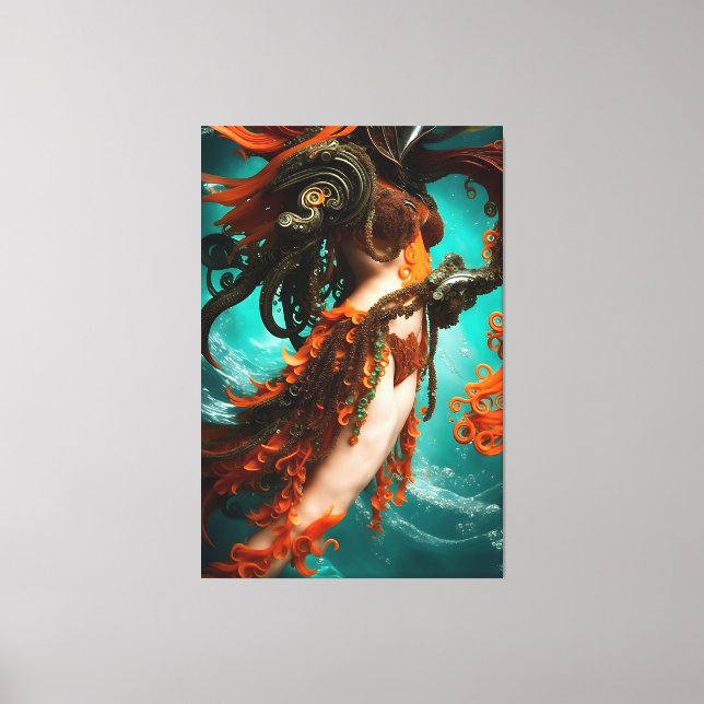 Lienzo El lamento de Oceanía 101 (Anverso)