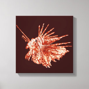 Lienzo El Lionfish