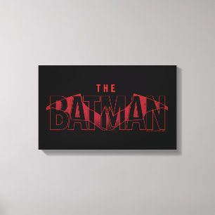 Lienzo El logotipo sobrepuesto de Batman Bat