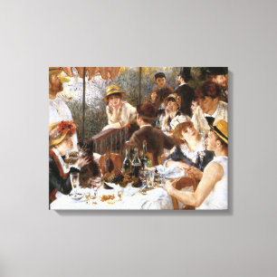 Lienzo El ‘Luncheon of the Boating Fiesta’ de Renoir