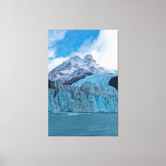 Lienzo El magnífico glaciar Spegazzini en Patagonia