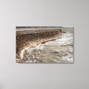 Lienzo El malecón de Cobb en Lyme Regis