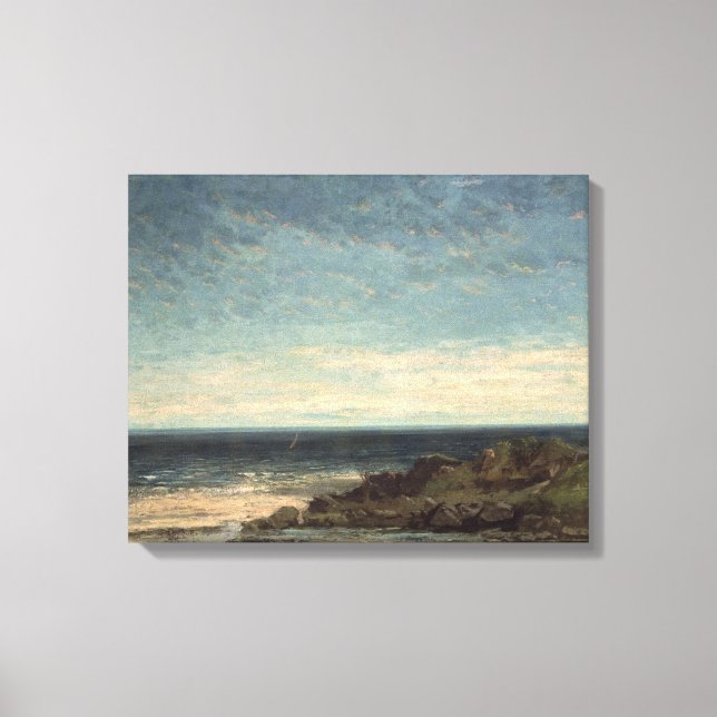 Lienzo El mar (Anverso)