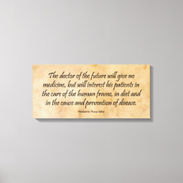 Lienzo El Médica del futuro