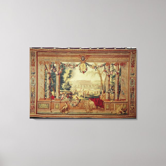 Lienzo El mes de mayo/castillo de (Anverso)