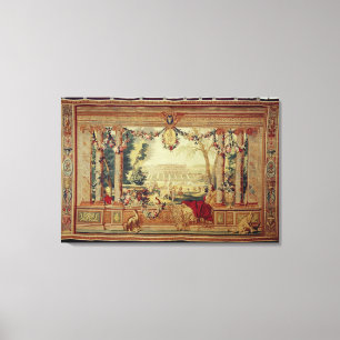 Lienzo El mes de mayo/castillo de