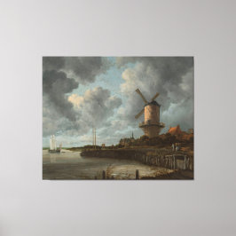 Lienzo El molino de viento en Wijk bij Duurstede, Jacob I