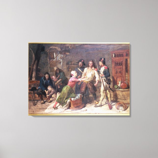 Lienzo El monárquico, c.1789 (Anverso)