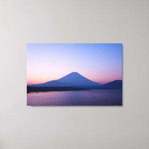 Lienzo El monte Fuji del lago Motosu