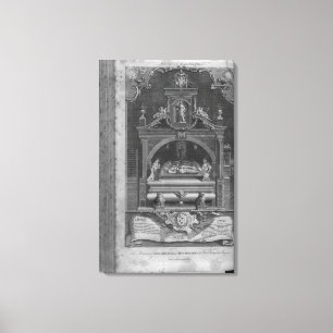 Lienzo El monumento a Henry II y a Richard I