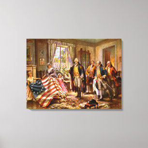 Lienzo "El nacimiento de la vieja gloria" - circa 1917