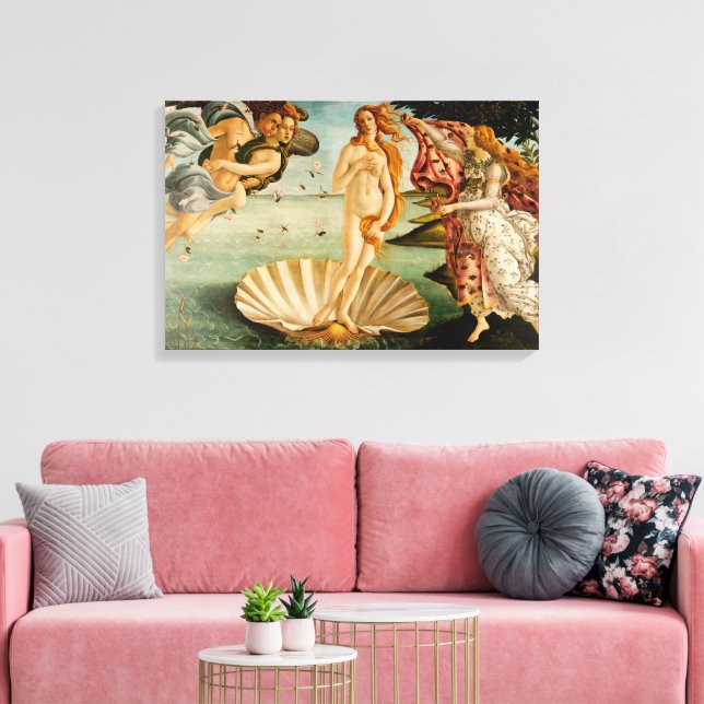 Lienzo El nacimiento de Venus| Botticelli (Insitu (Sala de estar))