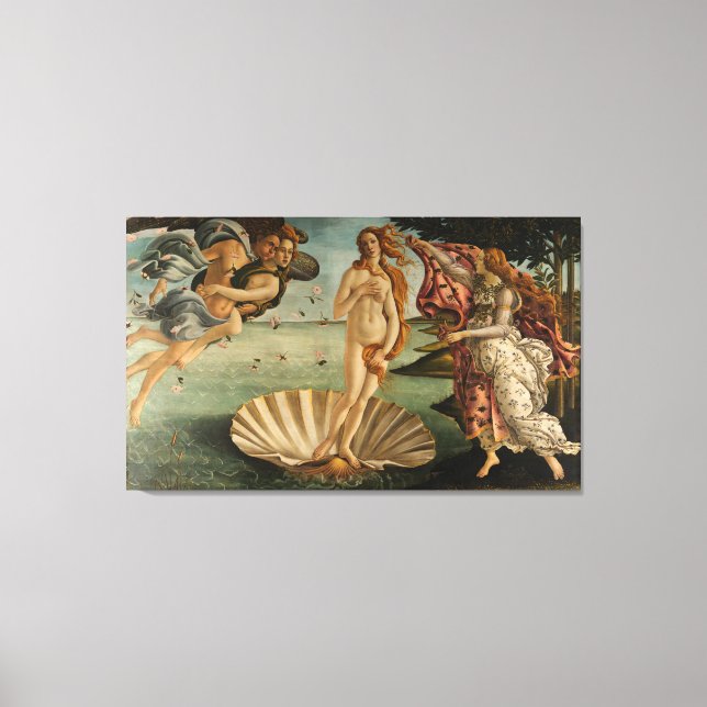 Lienzo El nacimiento de Venus (Triptych) (Anverso)