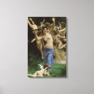 Lienzo El Nido de Avispas de William Adolphe Bouguereau