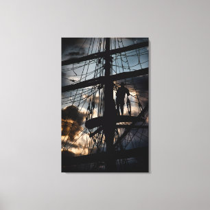 Lienzo El nido de los cuervos