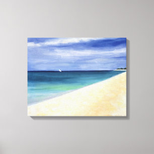 Lienzo El Océano Índico II 1995