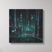 El paisaje cibernético futurista