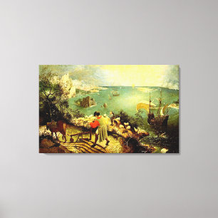 Lienzo El paisaje de Bruegel con la caída de Icarus - 155