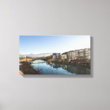 El paisaje invernal de Villach